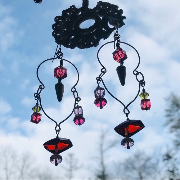 Swarovski Accent Drop Earrings - Picture 4 of 5